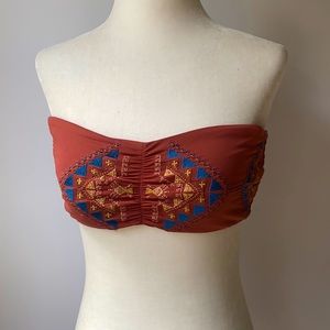 O’Neil strapless bikini top